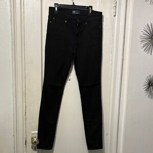 GAP Black Slim Straight Jeans